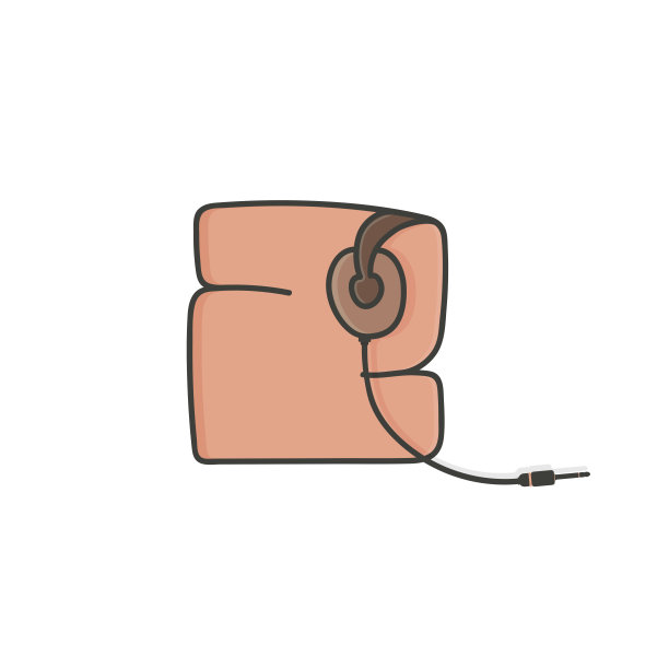 2号耳机和插孔设计。矢量手绘音乐字体独立音乐应用和海报，音乐元素，生动的音频身份等。图片下载