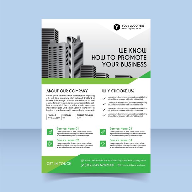 推广商业传单设计模板的策略图片下载