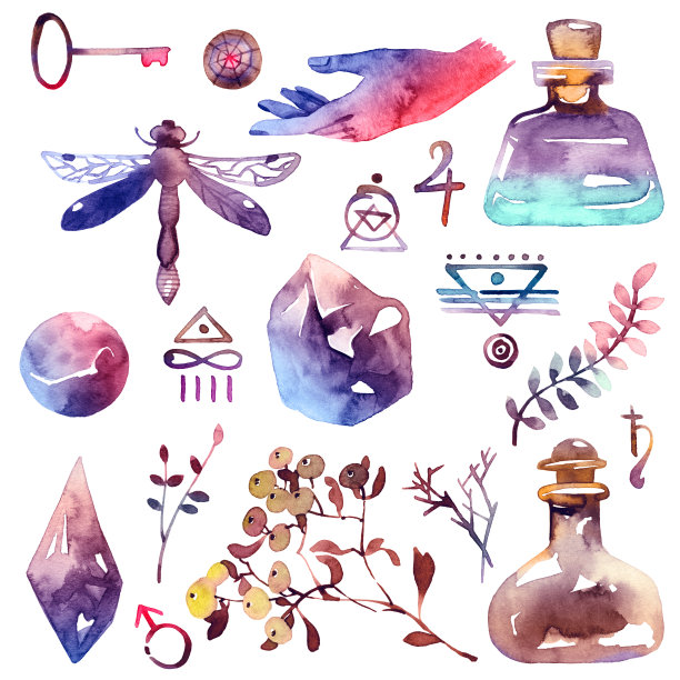 水彩炼金术集图片下载
