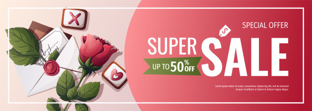 玫瑰，花瓣，姜饼，情书。情人节快乐图片下载