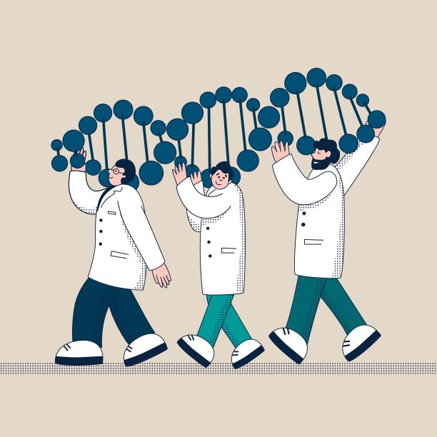 科学家携带DNA图片下载