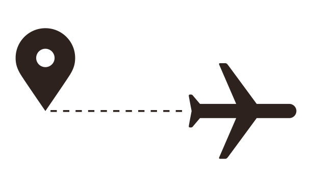 飞机和轨道图标上的白色背景图片下载