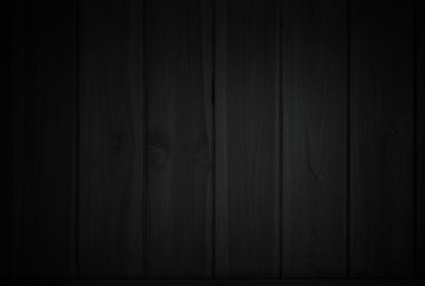 黑色复古漆木板墙壁古色古香老式背景。Grunge深色旧木纹理和无缝家具设计。油漆风化剥落表木硬木装饰。图片下载