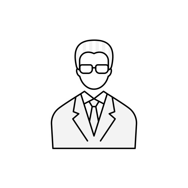 中年男性上班族插图。图片下载