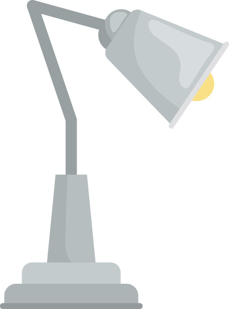 桌子上的灯图片下载