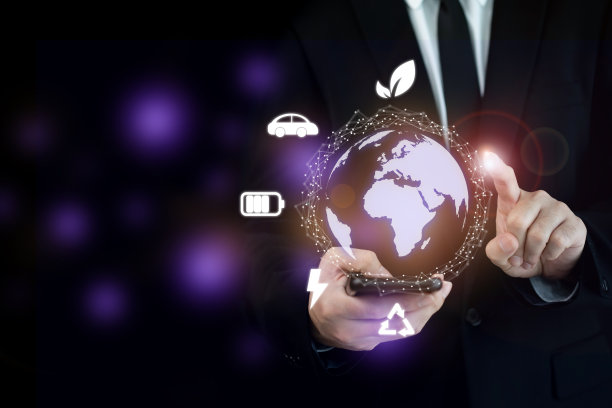 电动汽车或电动汽车创新概念。图片下载