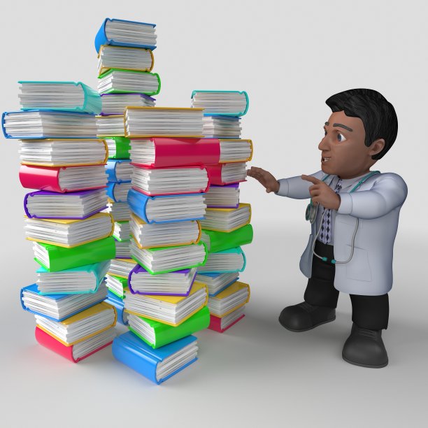 3D卡通医生角色图片下载