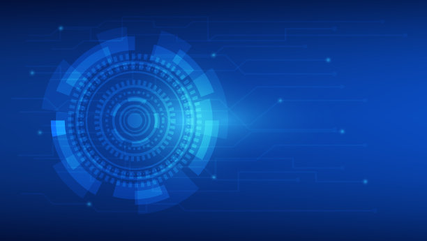 抽象未来的创新技术背景与复制空间图片下载