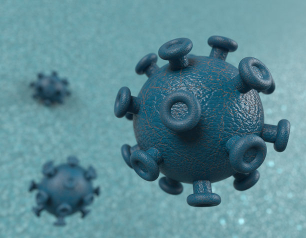 covid-19 3D效果图图片下载