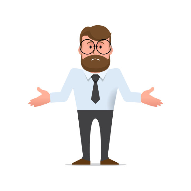 人耸了耸肩，不知所措地摊开双手。图片下载