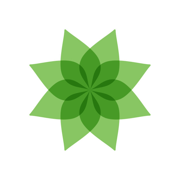 叶矢量股票插图设计模板。图片下载