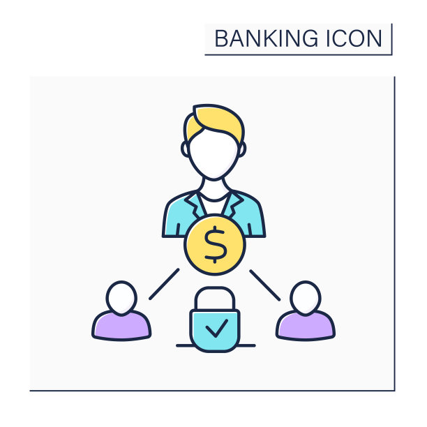 托管彩色图标图片下载