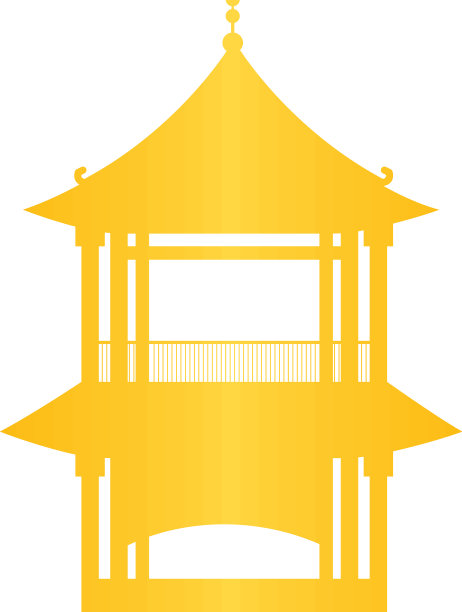 中国寺庙图标图片下载