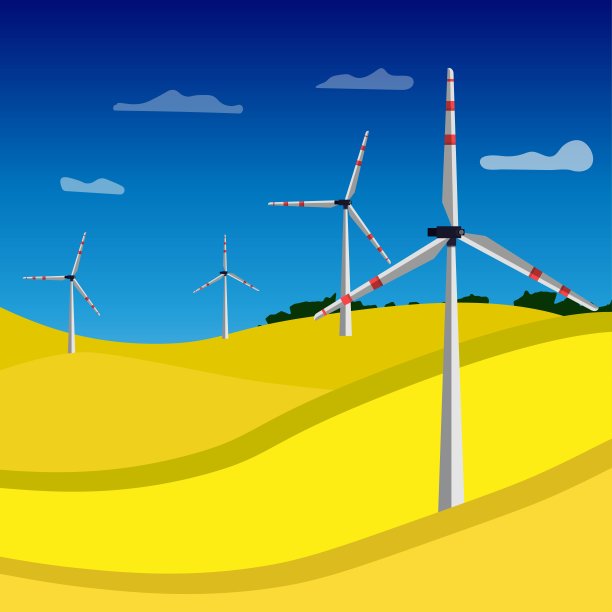 风力涡轮机图片下载