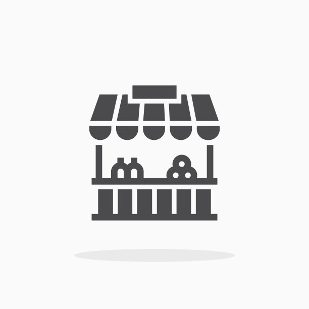 街头食品图标。图片下载