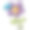 微笑的花朵。流行的矢量插图涂鸦风格。图片下载
