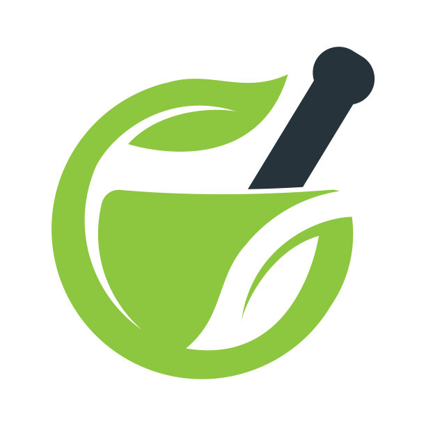 药房概念标志设计。图片下载