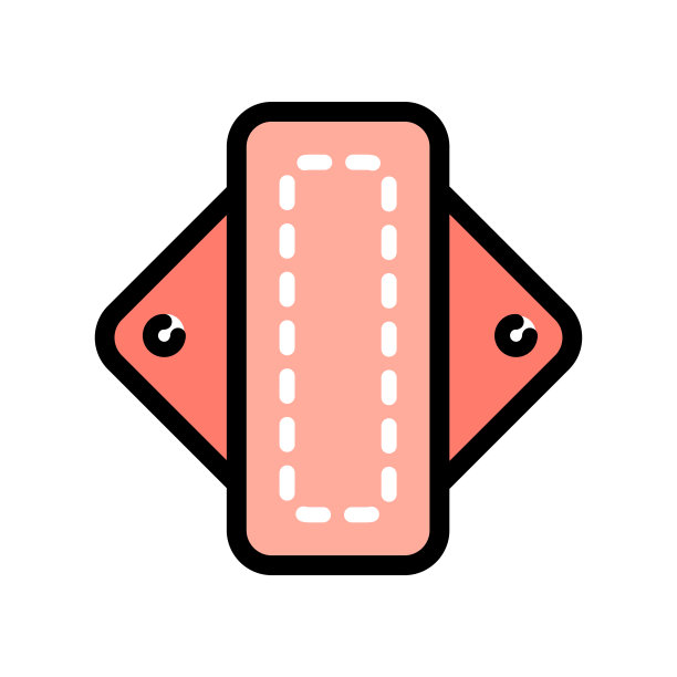 月经垫颜色图标设置图片下载