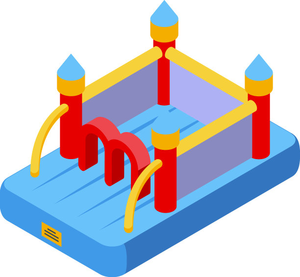 儿童派对图标等距可爱有趣图片下载