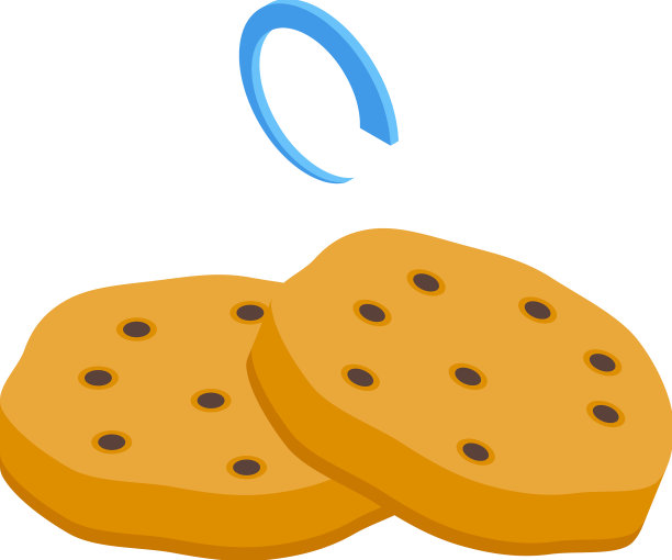 数据cookie图标的等距信息图片下载