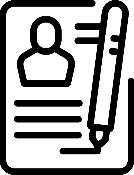 简历招聘图标概述团队职位图片下载