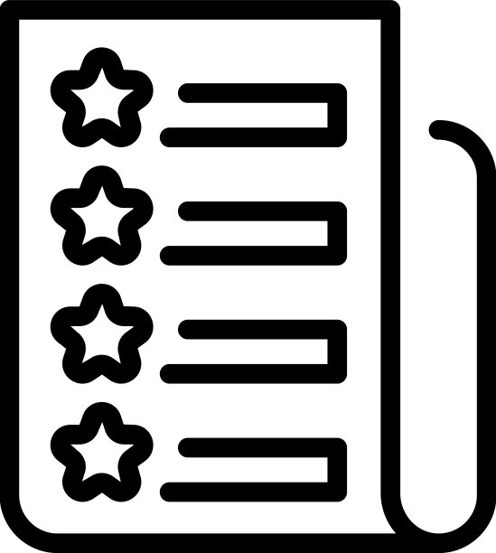 检查愿望清单图标轮廓爱购物图片下载