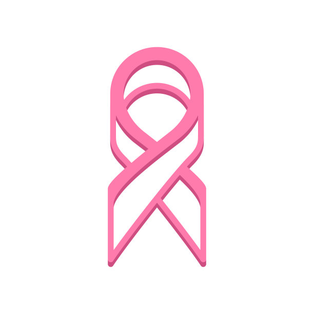 女性乳腺癌字形丝带图片下载