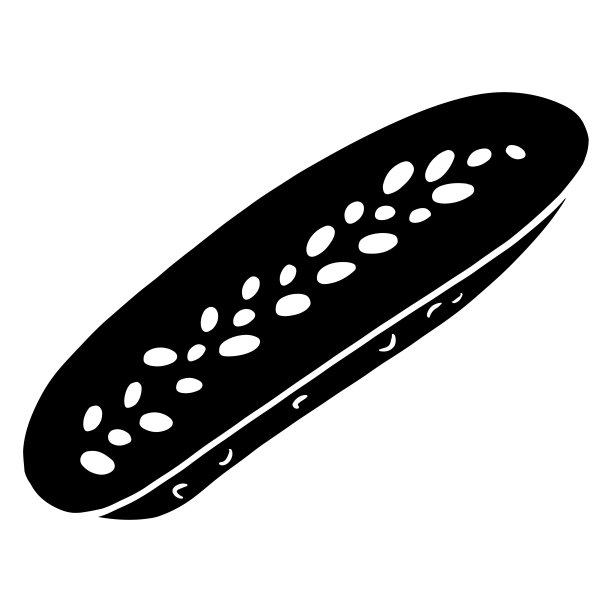 新鲜的黄瓜。切半根黄瓜。厨房的配料。图片下载