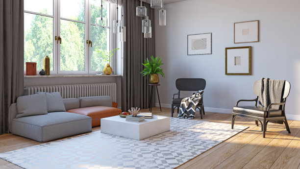 现代生活内部。图片下载