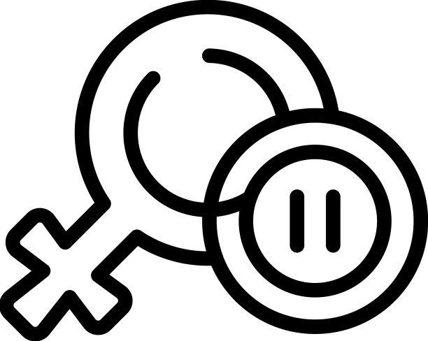 更年期标志勾勒出女性荷尔蒙图片下载