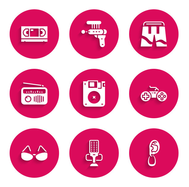 设置带耳环的软盘麦克风耳朵图片下载