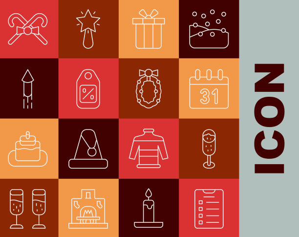 制定新年目标，列出一杯香槟图片下载