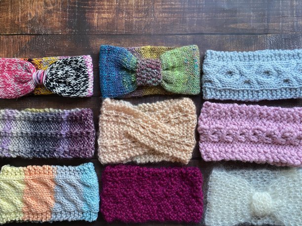 手编织发带图片下载