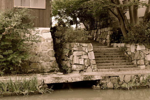 复古图像处理日本国家海滨摄影图片下载