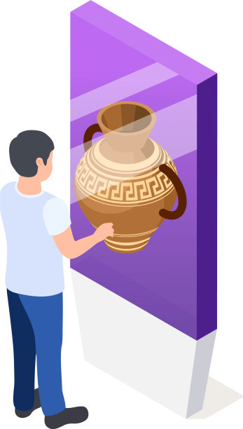 现代博物馆的图标图片下载