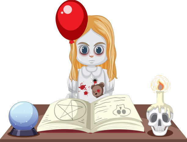 黑眼睛的鬼女孩图片下载