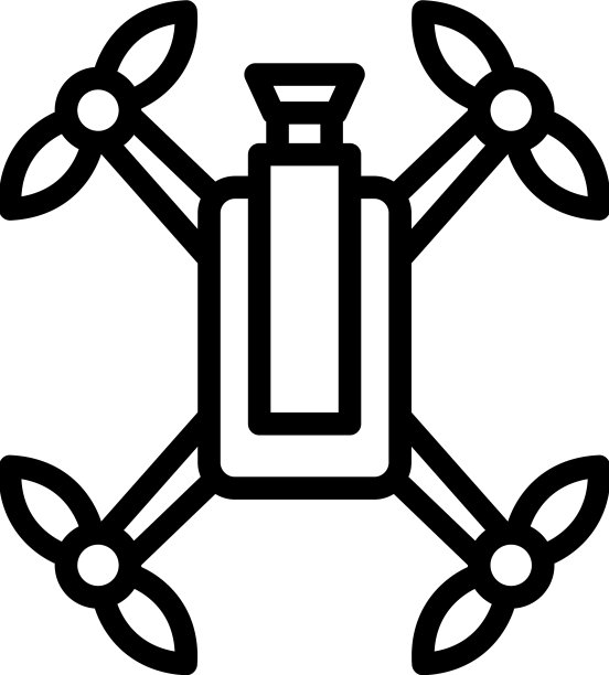 无人机图标轮廓航拍相机图片下载