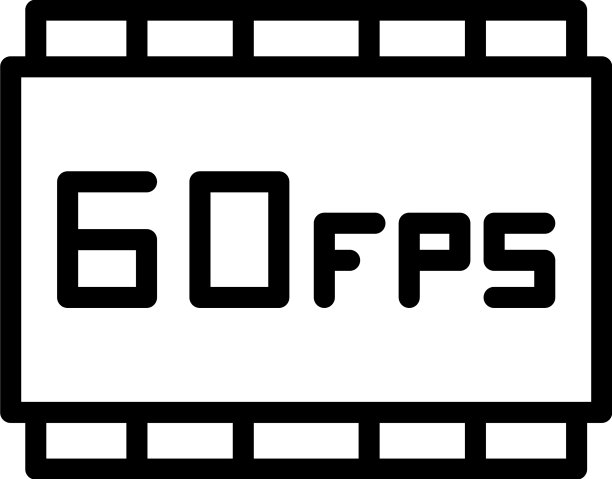 高视频帧率图标轮廓航拍图片下载