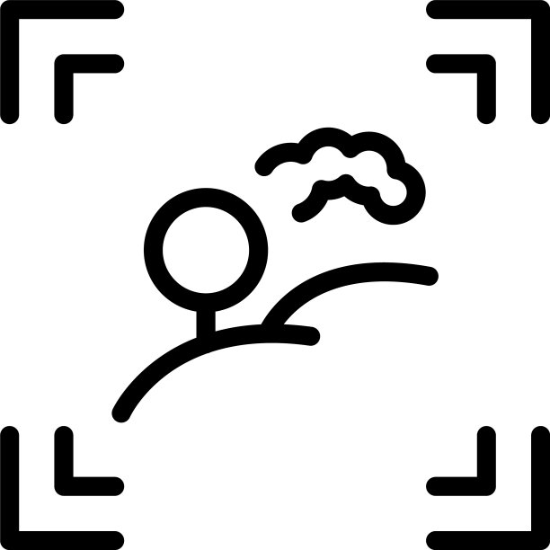 景观空中视频图标轮廓空中图片下载