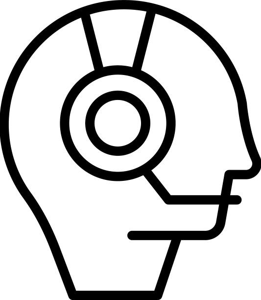 呼叫支持图标大纲服务中心图片下载