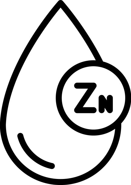 锌滴图标轮廓锌维生素图片下载