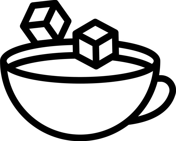 甜菊糖图标轮廓食品龙舌兰图片下载