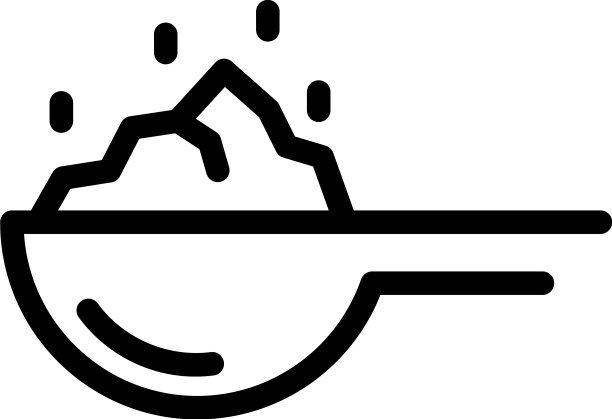 天然食品粉末图标概述纯素图片下载