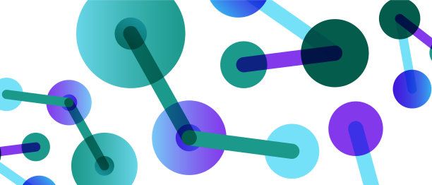 线点连接几何抽象图片下载