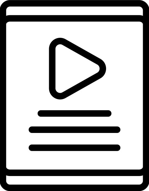 数字媒体内容图标大纲计划图片下载