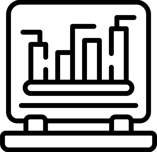 在线营销图形图标大纲销售图片下载