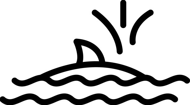 海豚海图标概述旅游生态图片下载