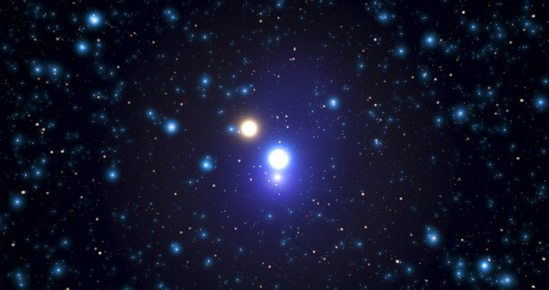 银河繁星满天。3 d演示。图片下载