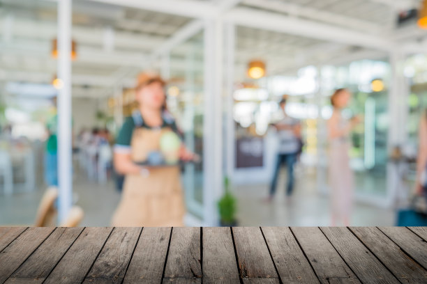木桌空背景图片下载