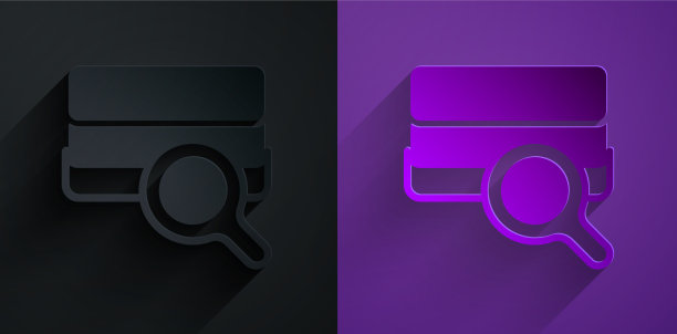 剪纸农业土壤测试和结果图标图片下载